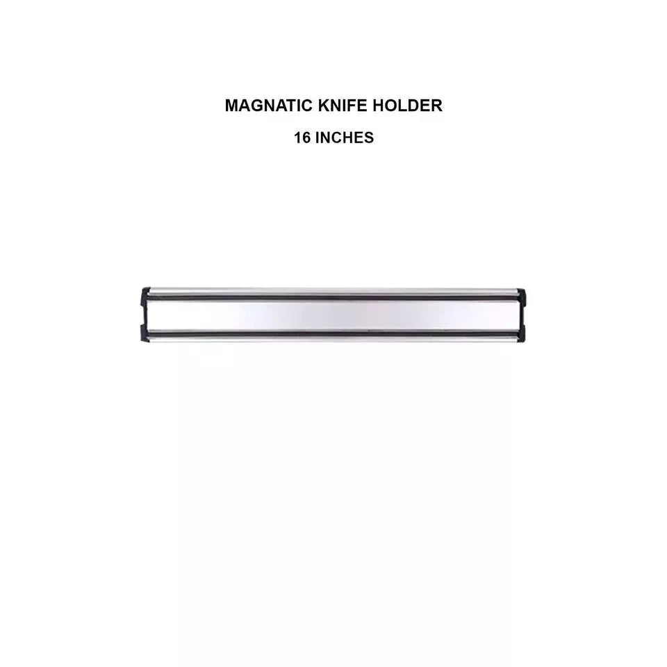 Strong Magnetic Knife Strip for Wall or Countertop-Holds Knives,