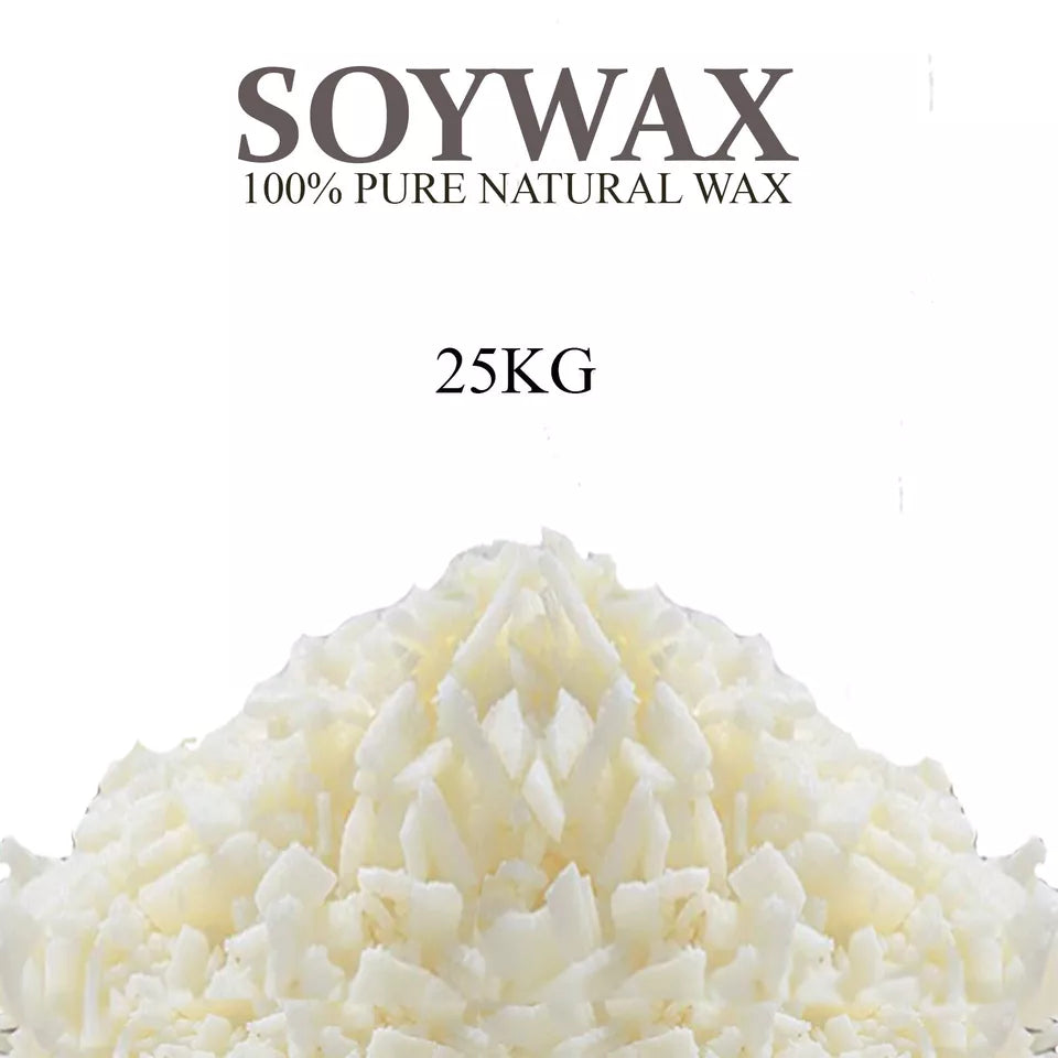 100G- 50KG 100% Pure Soy Wax/Soya Candle Making Wax Natural Flakes Clean Burning