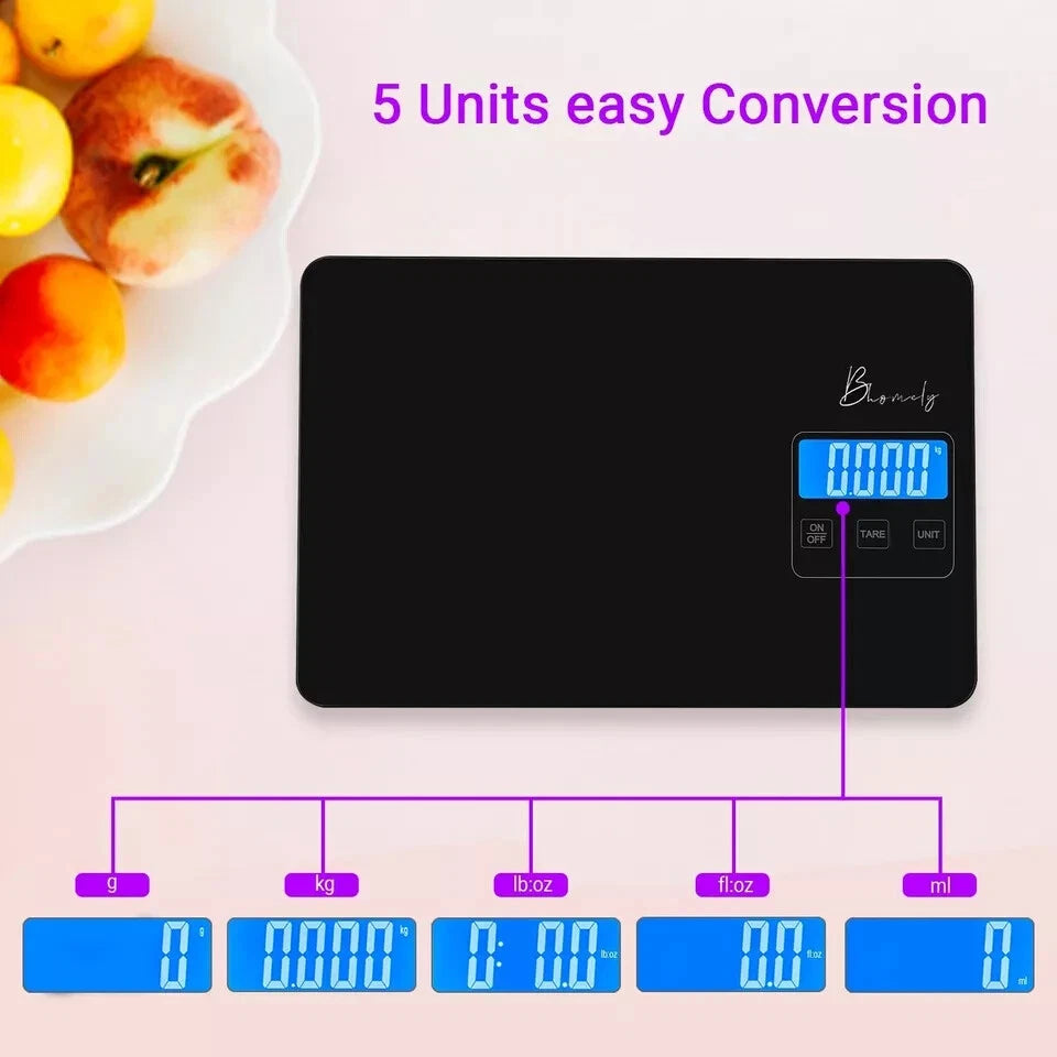 Digital 10kg Kitchen Scales Electronic Food Weight Balance LCD Postal Scale