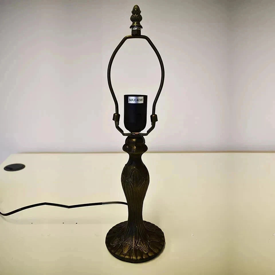 Tiffany Style Table Lamp Handcrafted Art Stained Glass Bedside Lamps Desk Light
