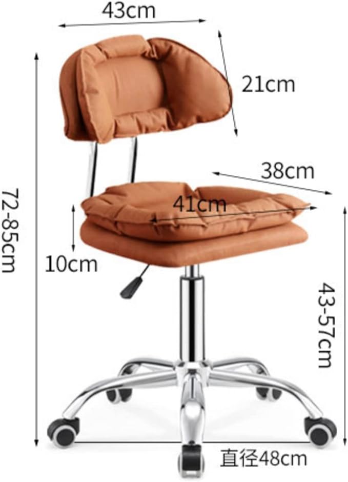 New Home/Bar Stool Swivel Chair Height Adjustable With Backres