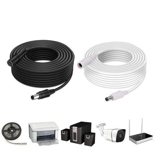 3M/5M/10M DC Power Supply Extension Cable 5V 9V 12V for CCTV Camera