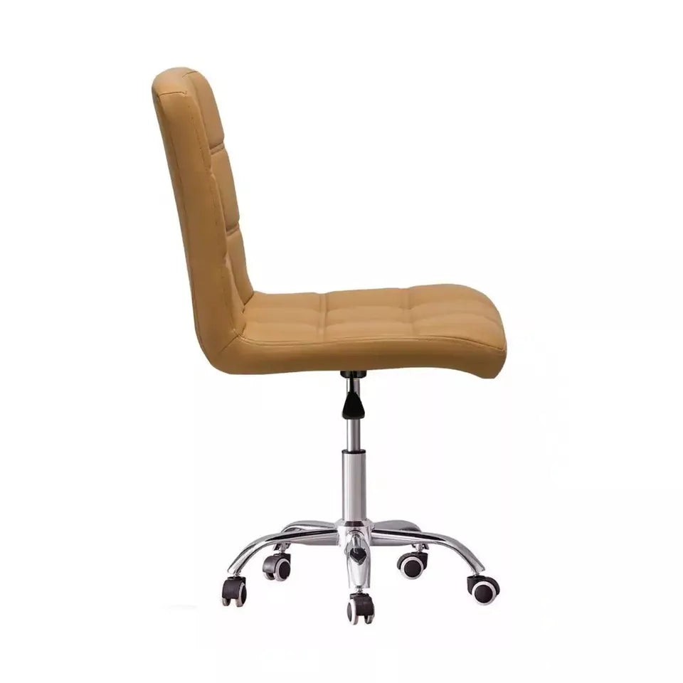Home Office Chair Leather Computer Desk Chair Adjustable Swivel Chair