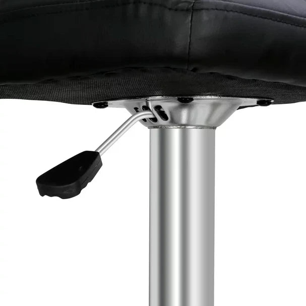 Bar Stools Gas Lift Swivel Stool Pub Club Cafe Breakfast Chair Faux Leather