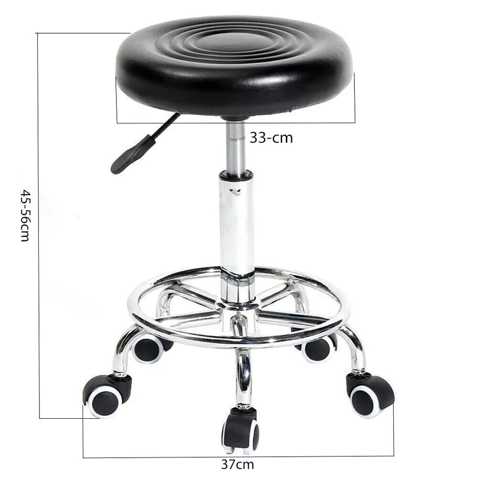 Adjustable Beauty Spa Salon Stool Massage lift-Hairdressing Swivel UK Bar Stool
