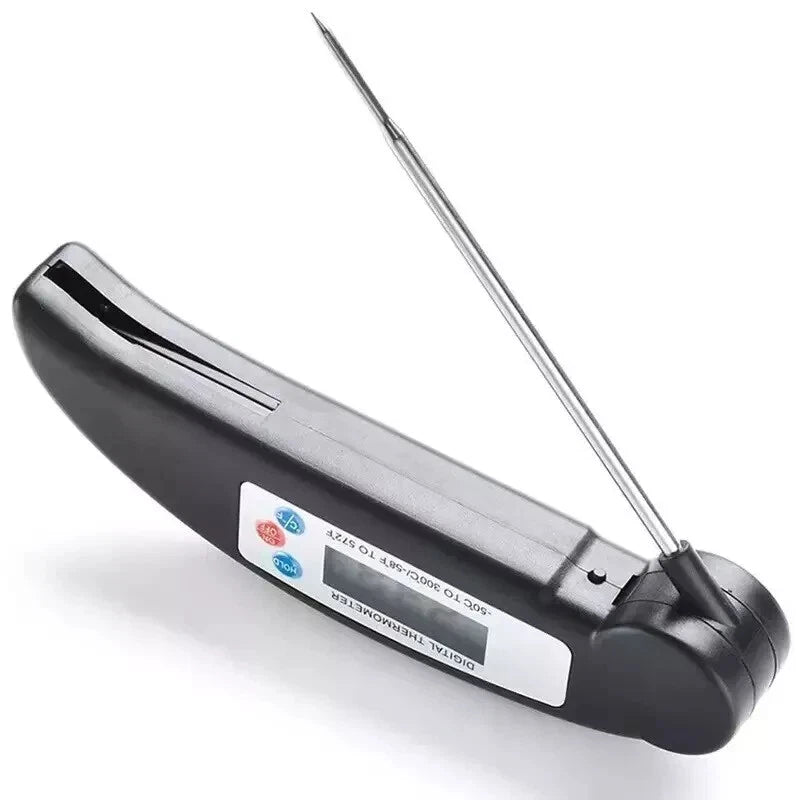 Food Thermometer,Foldable Long Probe Food Thermometer Digital