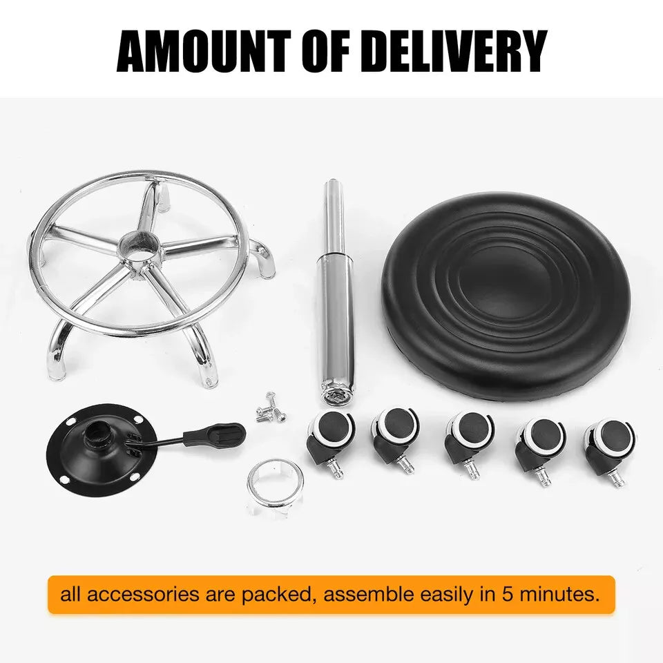 Multi-Height Swivel Stools for Kitchen & Bar – Adjustable, Stylish & Durable UK