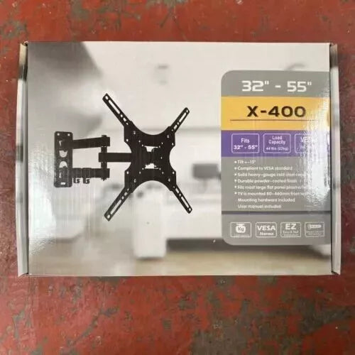 TV WALL BRACKET MOUNT SLIM FOR 32 37 40 42 43 50 55 INCH