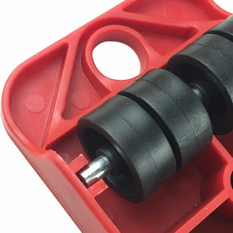Heavy Furniture Lifter Shifter Remover Roller Wheels Moving Mover Tools Kit Set