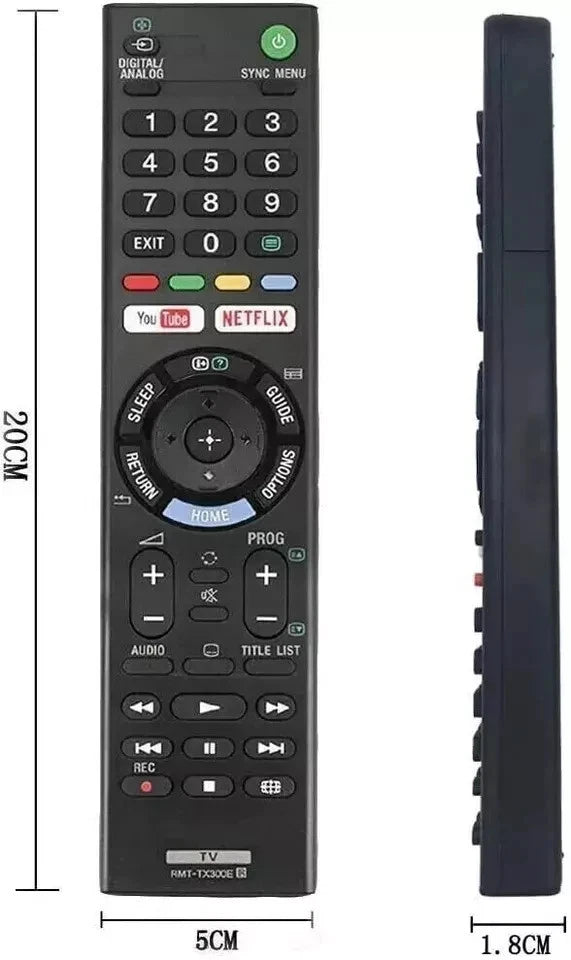 Universal Sony TV Remote Control Works All Models Sony Bravia LCD/LED/3D TVs UK