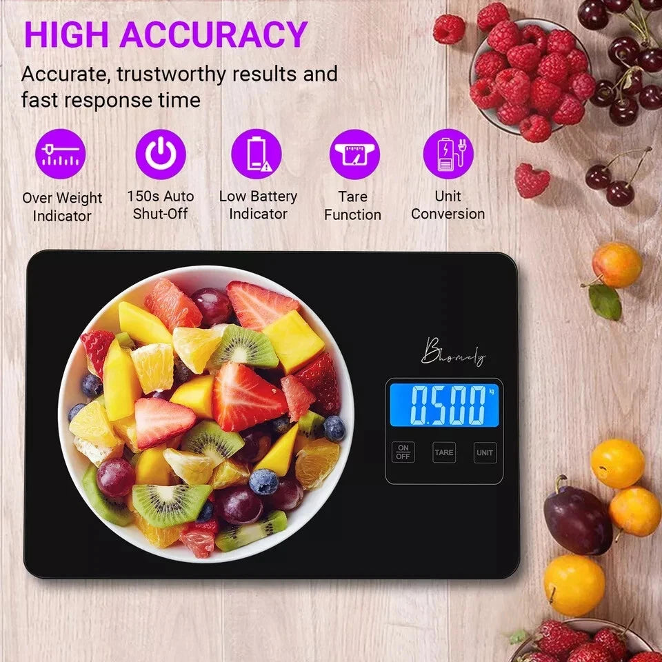 Digital 10kg Kitchen Scales Electronic Food Weight Balance LCD Postal Scale