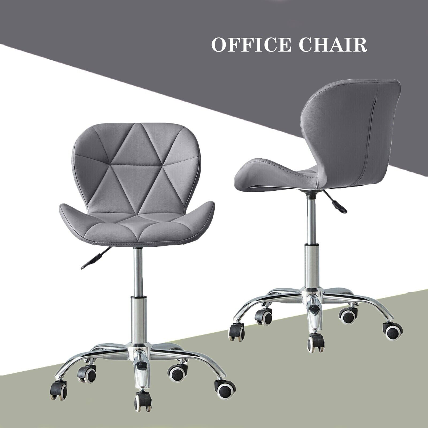 Office Chair Computer PC Desk 360° Swivel Chairs Adjustable Lift Cushioned UK