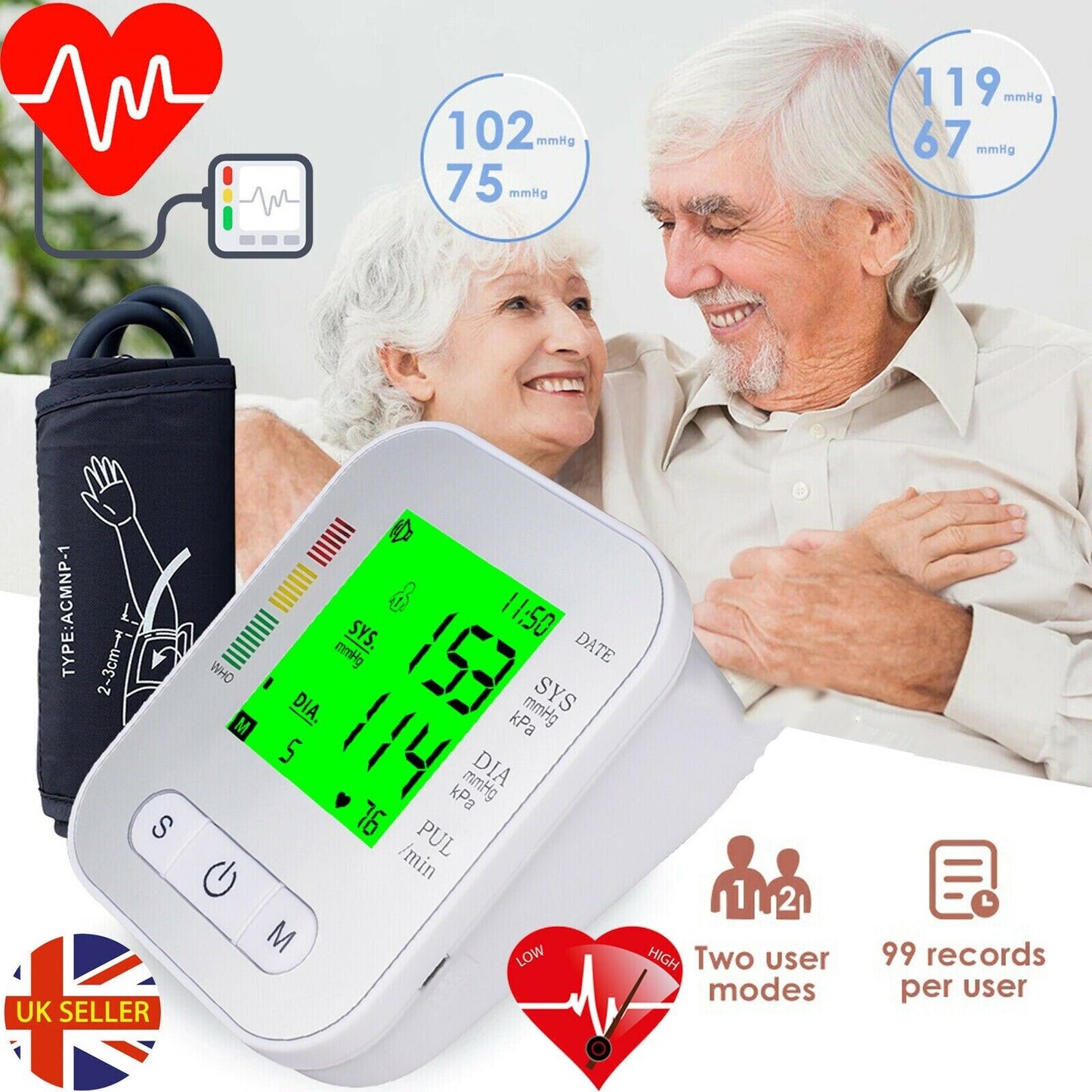 Digital Blood Pressure Machine