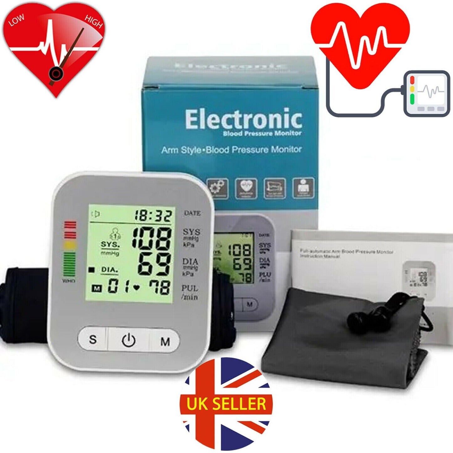 Digital Blood Pressure Machine