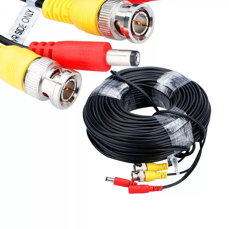 HD BNC DC Power Lead CCTV Security Camera Extension Cable