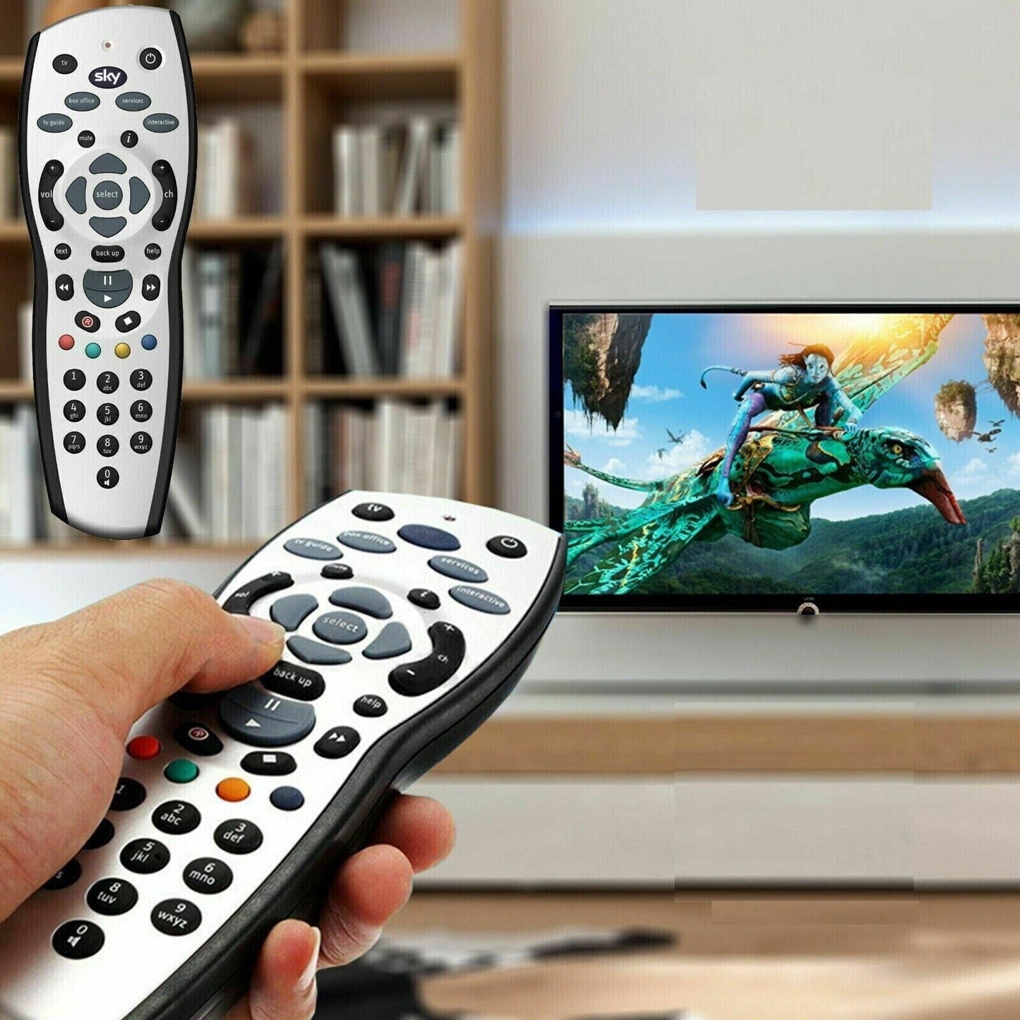 Remote Control Replacement for SKY + Plus HD REV 9f TV Wireless Remote Control